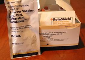 pierwsza szczepionka przeciw rotawirusowi (RotaShield) została wycofana w 1999 roku