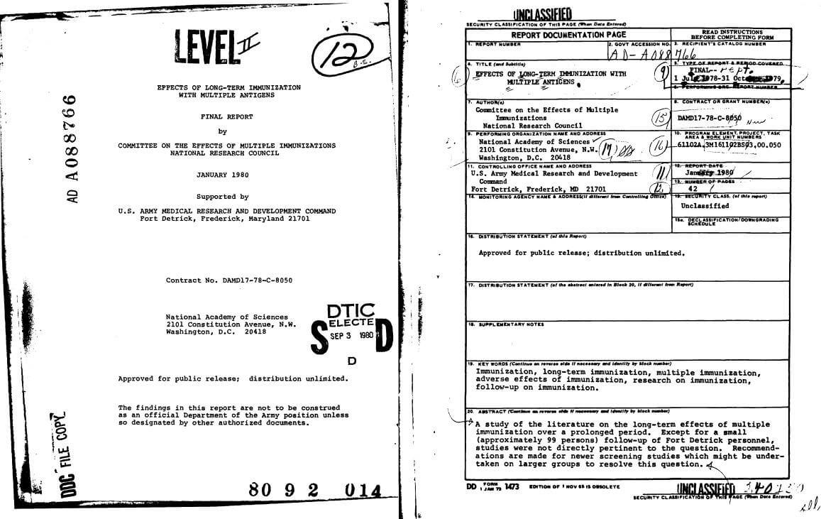 Długoterminowy wpływ szczepień wieloma antygenami na zdrowie