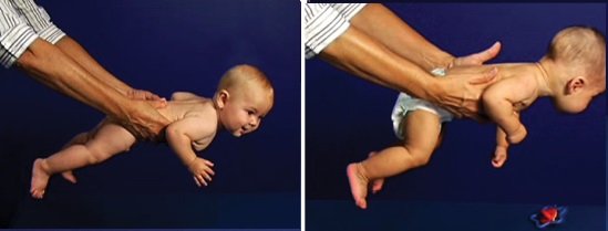 Typowy i nietypowy rozwój 6-miesięcznego dziecka - Zawieszenie Poziome