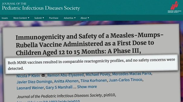 Porównanie bezpieczeństwa szczepionek MMR - porównywalne profile reaktogenności