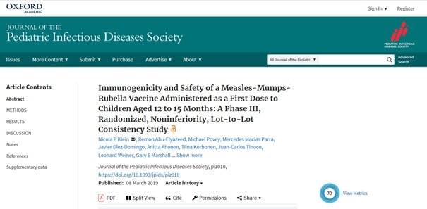 Porównanie bezpieczeństwa szczepionek MMR