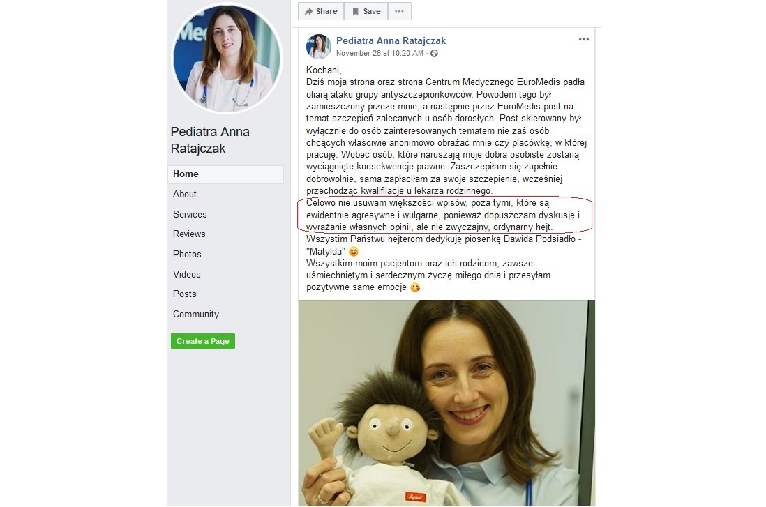 Pediatra Anna Ratajczak