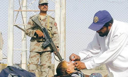 Przypadek polio zgłoszony w Peszawarze w Pakistanie