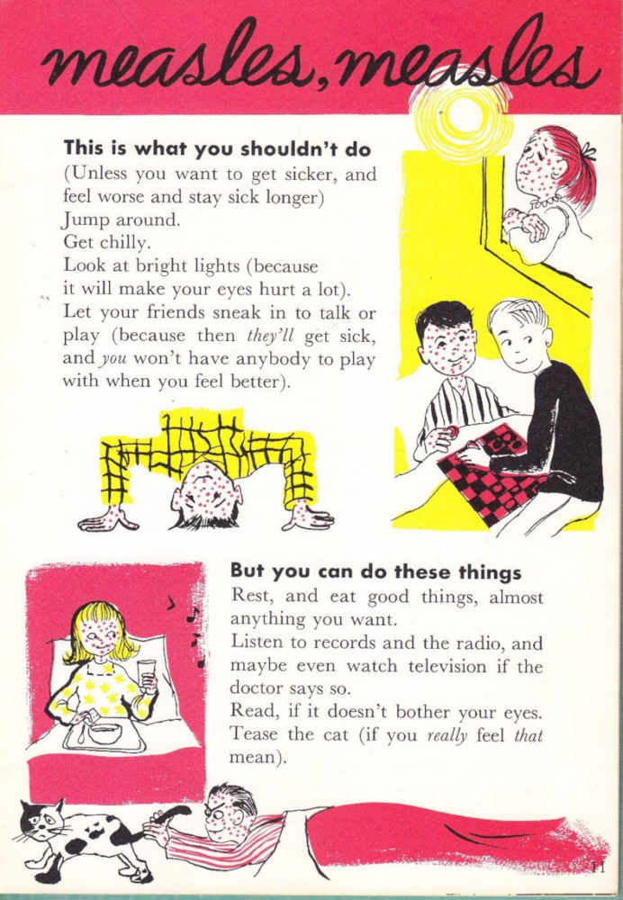 Have a Happy Measle, a Merry Mumps, and a Cheery Chickenpox – 1958
