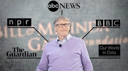 'Fundacja Billa i Melindy Gates' wydaje dziesiątki milionów dolarów rocznie na współpracę z mediami