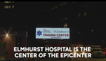 Szpital Elmhurst jako centrum samego epicentrum