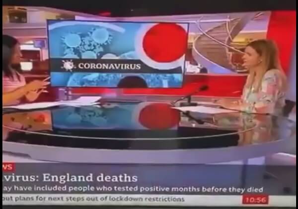 BBC News o pompowaniu kowidowych statystyk w WIelkiej Brytanii