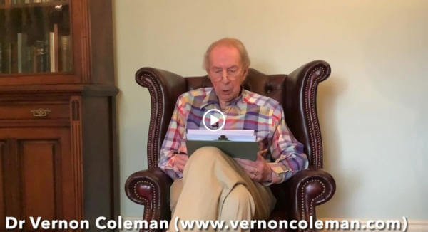 Dr Vernon Coleman: Szczepionki Covid-19 są bronią masowego rażenia - i mogą zniszczyć ludzką rasę