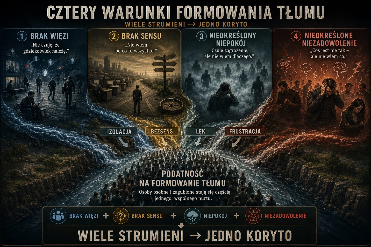 Cztery Warunki Formowania Tłumu