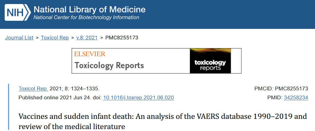 Szczepionki i nagła śmierć niemowlęcia: analiza danych w bazie VAERS z lat 1990-2019 i przegląd literatury medycznej