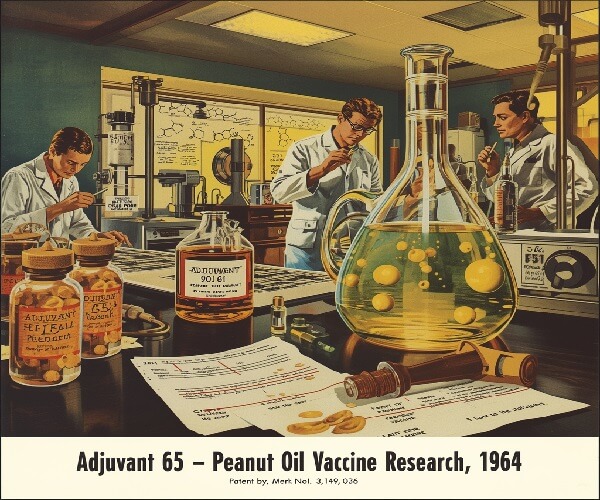 Olej arachidowy w nowej szczepionce