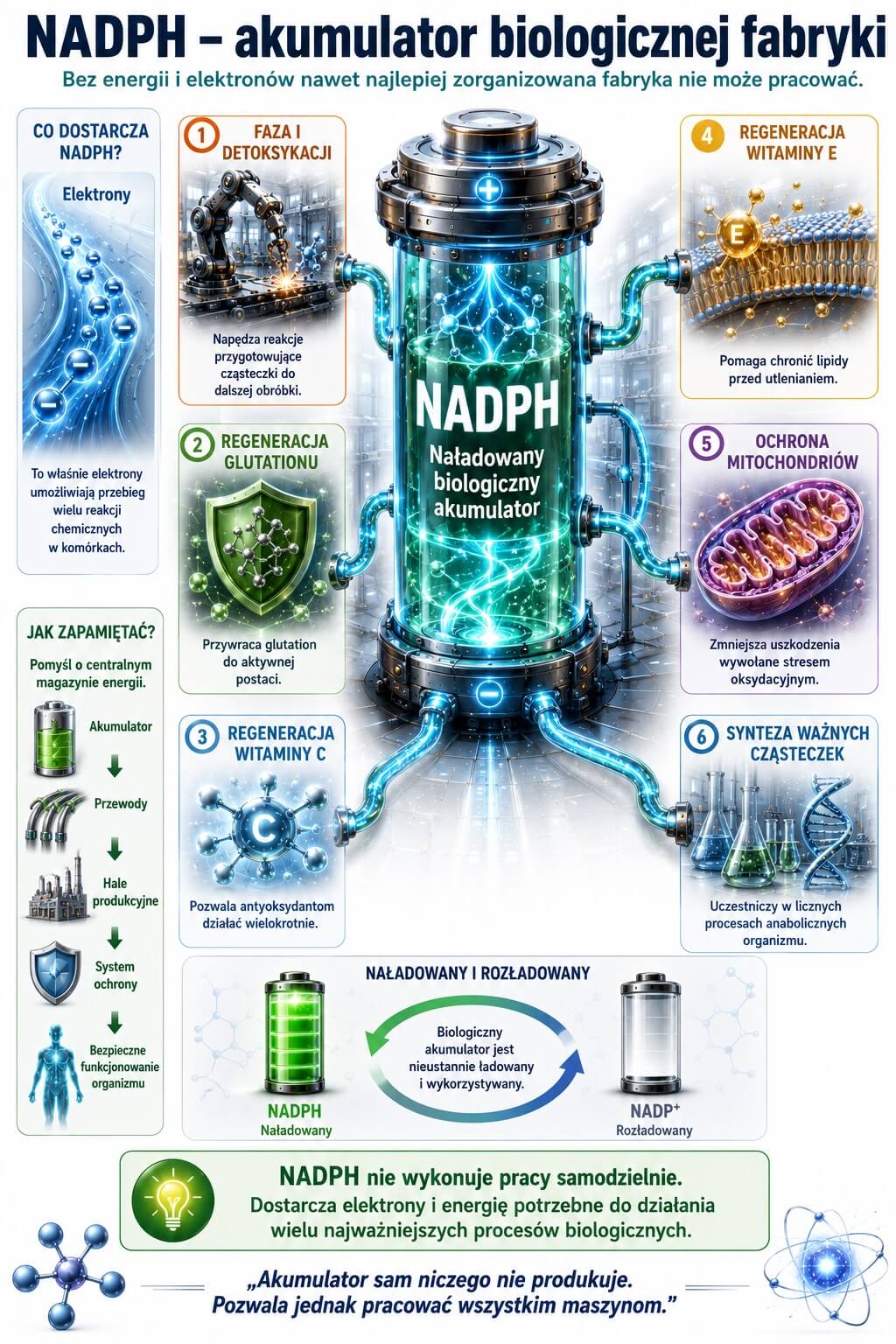 BD6A - NADPH – akumulator biologicznej fabryki