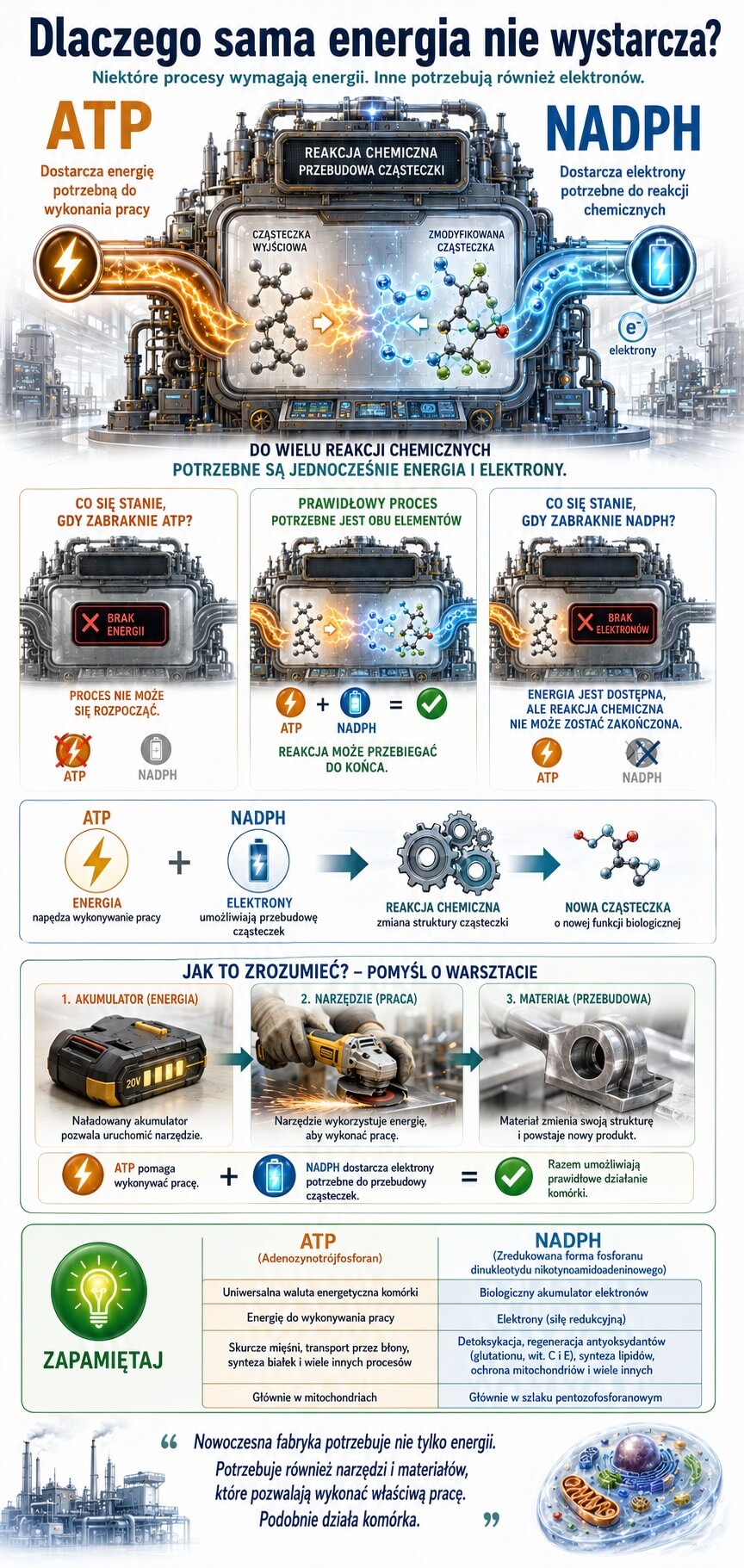 BD6C - ATP i NADPH - Dlaczego sama energia nie wystarcza