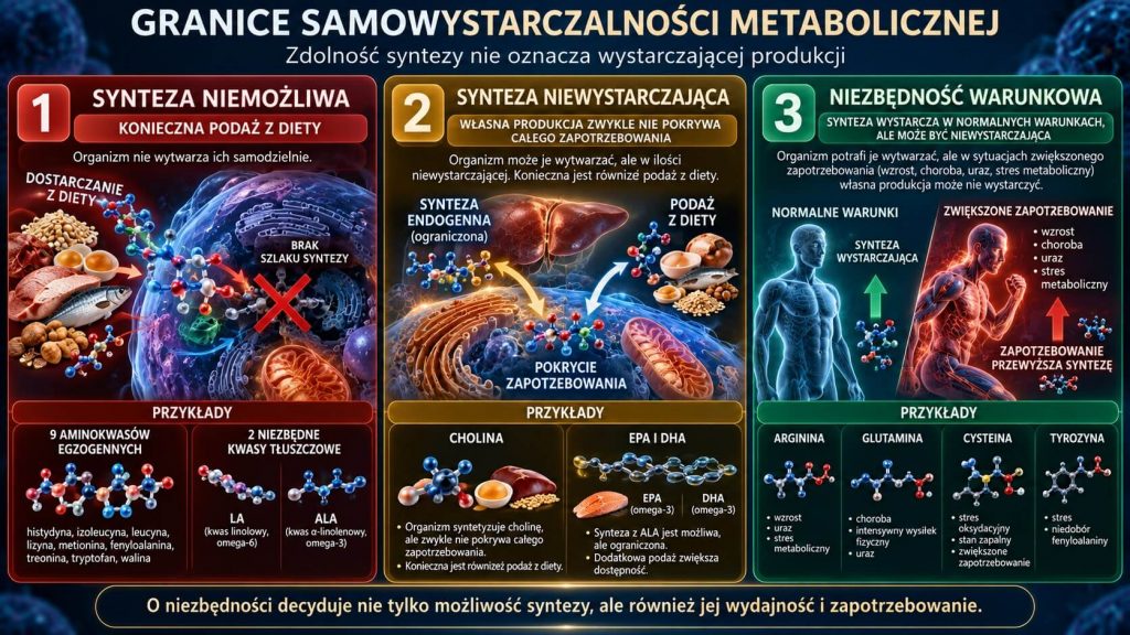 Granice samowystarczalności metabolicznej